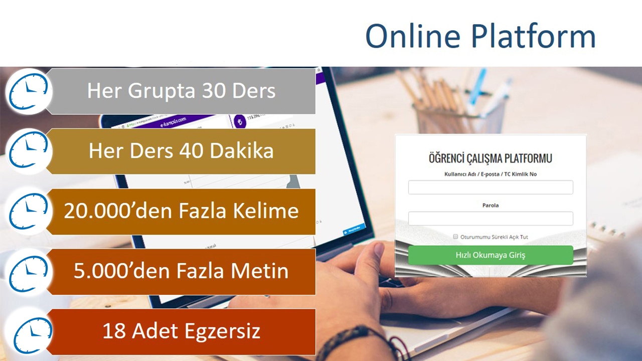 Online Hızlı Okuma Egzersizleri